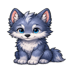Fenrir, a wolf companion