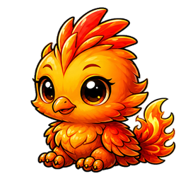 Solara, a phoenix companion
